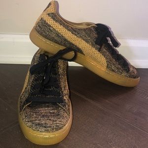 Brand New Gold and Black Pumas